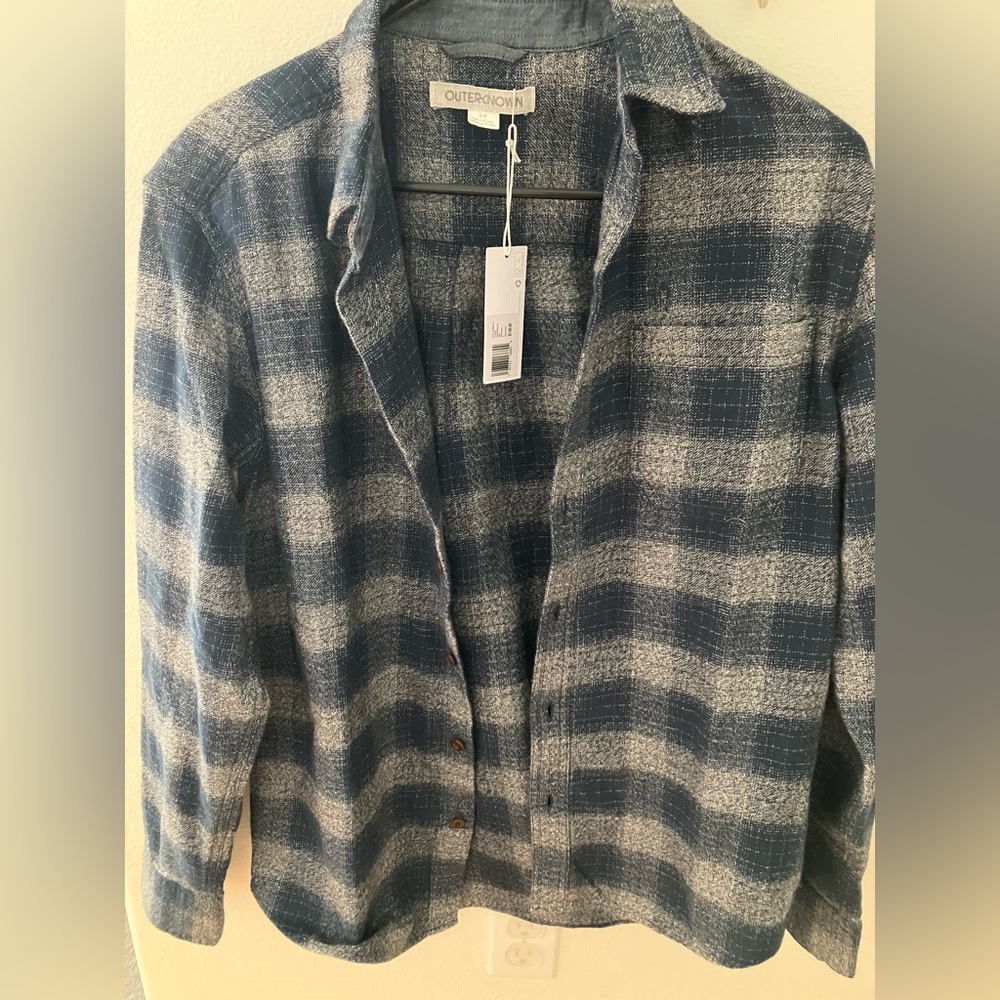 NWT - Outerknown Transitional Flannel - Men - Small
